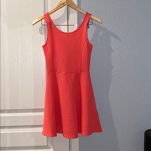 Coral dress